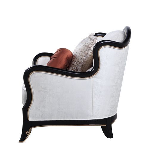 Nurmive - Sofa With 7 Pillows - Beige Fabric - R&R Furniture Gallery (Fountain Valley, CA)