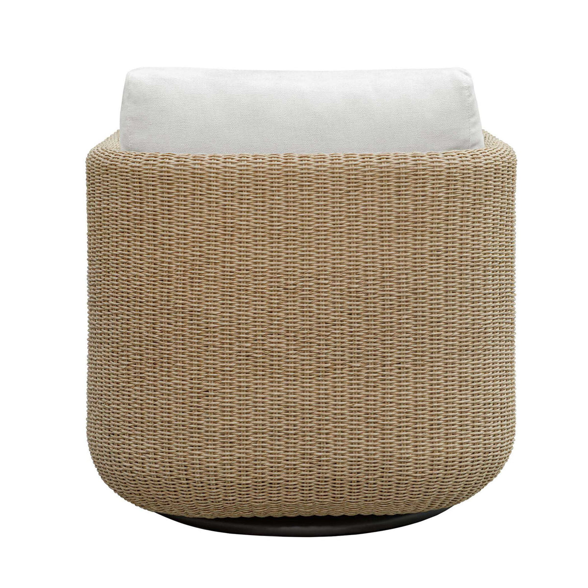 Santorini - Outdoor Swivel Lounge Chair - Brown
