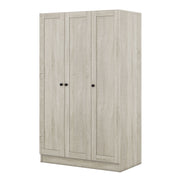 3 Door Shutter Wardrobe With Shelves - R&R Furniture Gallery (Fountain Valley, CA)