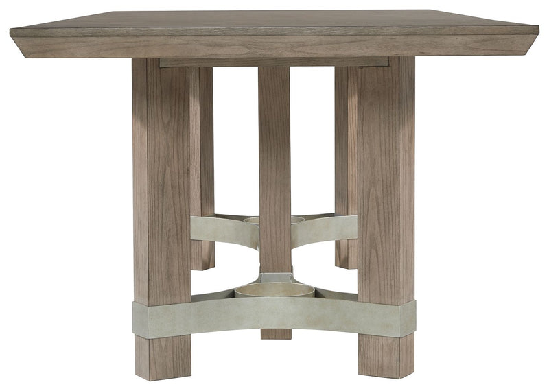 Chrestner - Rectangular Dining Room Table - Gray - R&R Furniture Gallery (Fountain Valley, CA)