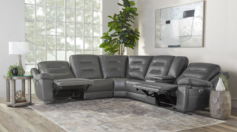 Caldwell - Modular Power Reclining Sectional - R&R Furniture Gallery (Fountain Valley, CA)