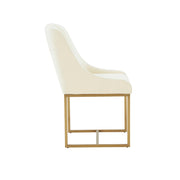 Lisa - Velvet Dining Chair - R&R Furniture Gallery (Fountain Valley, CA)