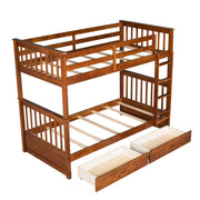 Bunk Bed With Ladders And 2 Storage Drawers - R&R Furniture Gallery (Fountain Valley, CA)