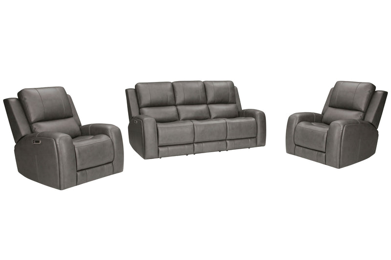 Belmont - Zero Gravity Power Reclining Living Room Set - R&R Furniture Gallery (Fountain Valley, CA)