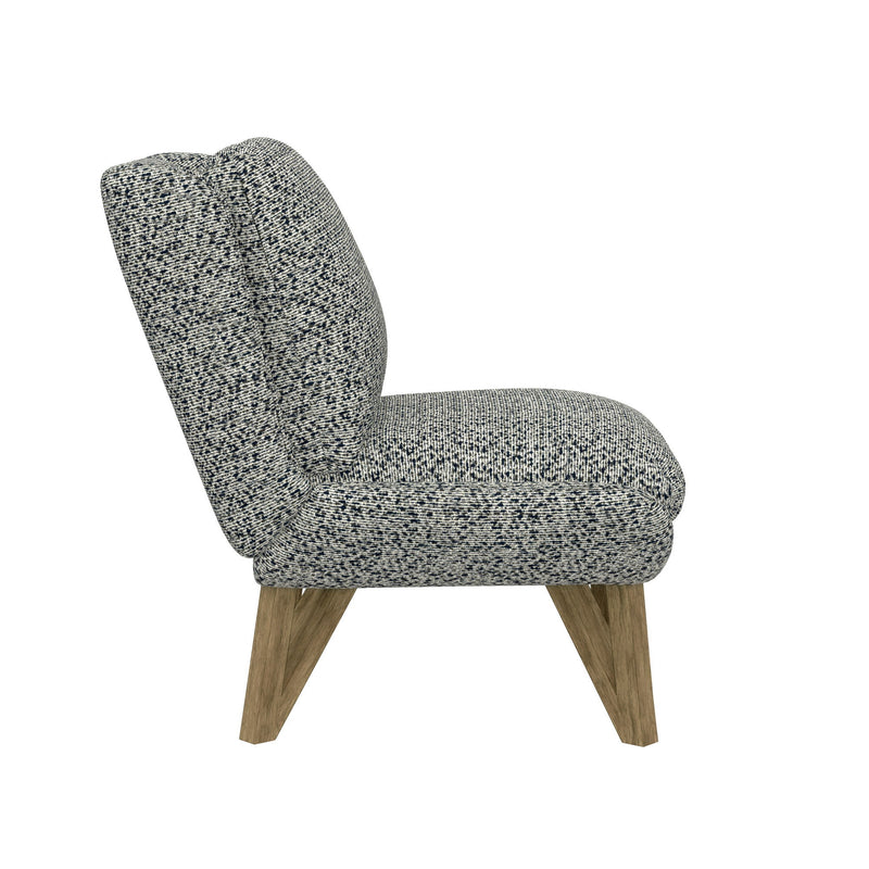 Armless Accent Chair - Dark Navy - R&R Furniture Gallery (Fountain Valley, CA)