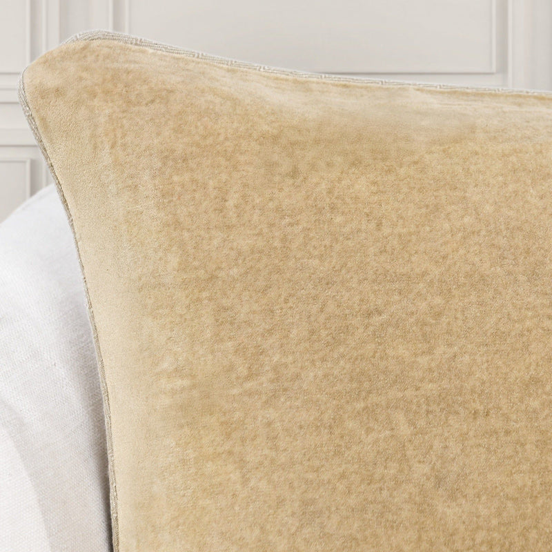Heirloom Velvet - SLD Pillow - Wheat