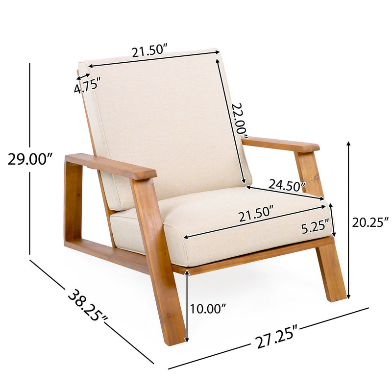Outdoor Patio Lounge Chair (Set of 2) - R&R Furniture Gallery (Fountain Valley, CA)