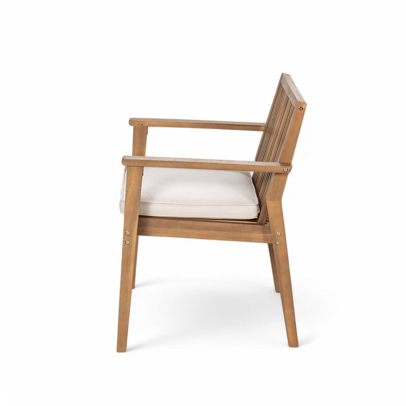Patio Dining Chair, Comfortable Waterproof Seating (Set of 2) - R&R Furniture Gallery (Fountain Valley, CA)