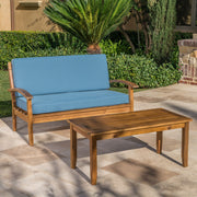 Outdoor Chat Set With Coffee Table And Loveseat - R&R Furniture Gallery (Fountain Valley, CA)