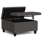 Harrison - Upholstered Coffee Table Storage Ottoman - R&R Furniture Gallery (Fountain Valley, CA)