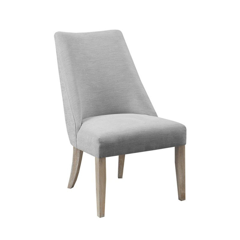 Winfield - Upholstered Dining Chair (Set of 2) - Light Gray - R&R Furniture Gallery (Fountain Valley, CA)