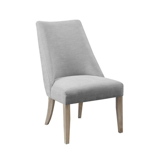 Winfield - Upholstered Dining Chair (Set of 2) - Light Gray - R&R Furniture Gallery (Fountain Valley, CA)