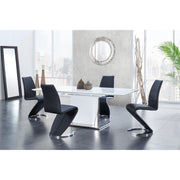 Marcus - Horseshoe Dining Chairs (Set of 2) - R&R Furniture Gallery (Fountain Valley, CA)