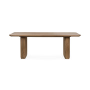 Vander - Oak Wood 84" Dining Table - R&R Furniture Gallery (Fountain Valley, CA)