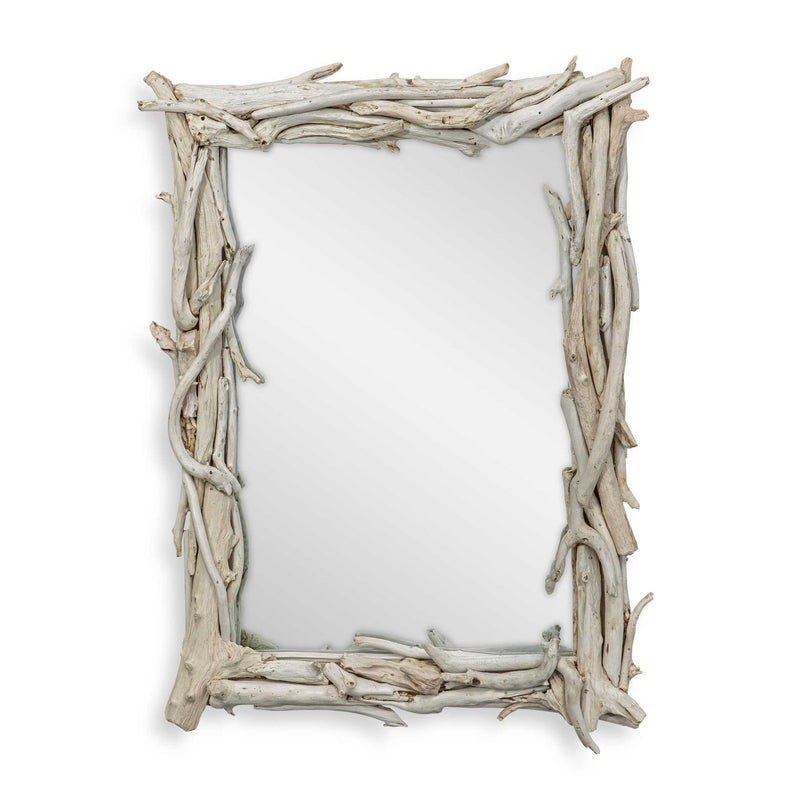 Rooted - Reflection Mirror - Bleached Teak