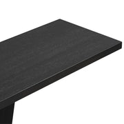 Console Table With V Shape Base, Sculptural Entryway Accent - R&R Furniture Gallery (Fountain Valley, CA)
