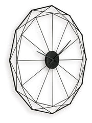 Arkthorne - Wall Clock - Black - R&R Furniture Gallery (Fountain Valley, CA)
