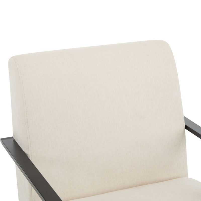 Modern Lounge Chair With Upholstery - R&R Furniture Gallery (Fountain Valley, CA)