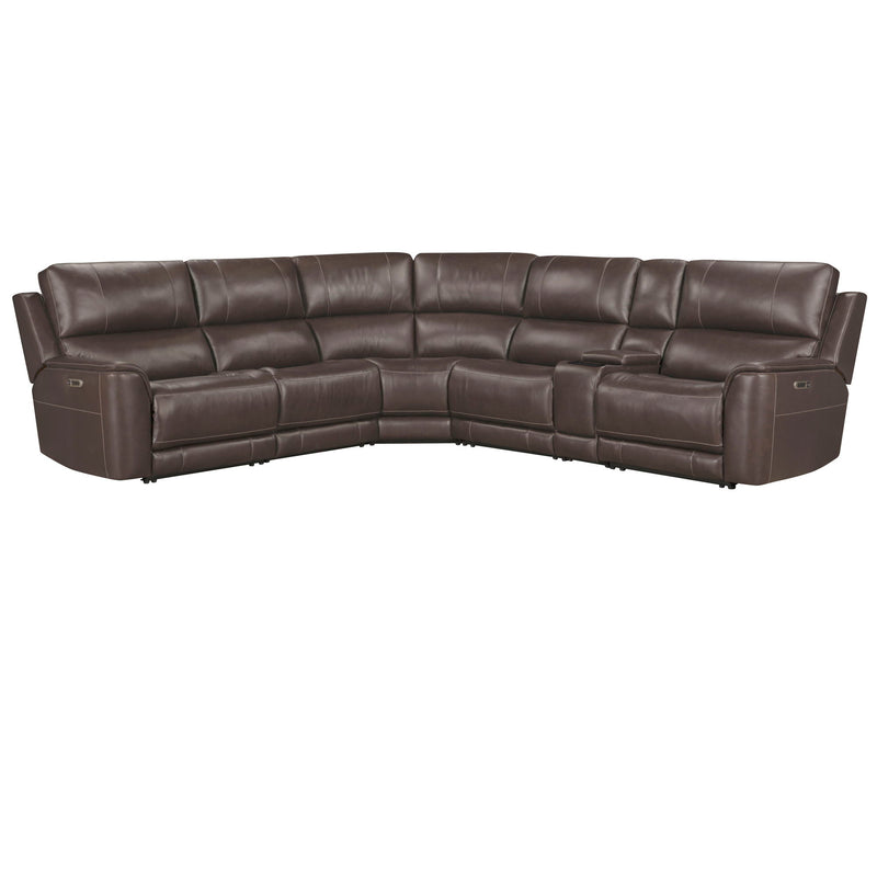 Easton - Power Reclining Sectional With Power Adjustable Headrests - R&R Furniture Gallery (Fountain Valley, CA)
