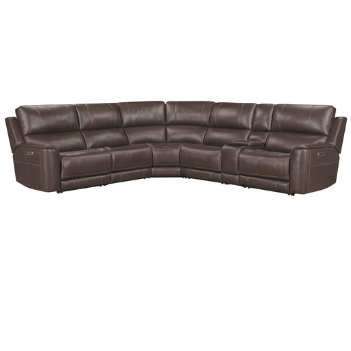 Easton - Power Reclining Sectional With Power Adjustable Headrests - R&R Furniture Gallery (Fountain Valley, CA)