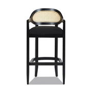 Americana - Mid-Century Modern Cane Back Counter Stool - R&R Furniture Gallery (Fountain Valley, CA)
