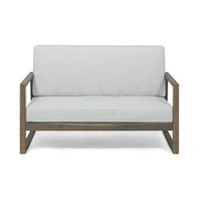 Belgian - Loveseat & Coffee Table Set With Water Resistant Cushions - R&R Furniture Gallery (Fountain Valley, CA)