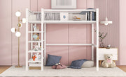 Loft Bed With 4 Tier Shelves And Storage - R&R Furniture Gallery (Fountain Valley, CA)