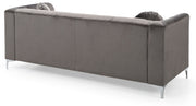 Contemporary Pompano sofa by Glory Furniture featuring sleek design and plush upholstery in a modern living room setting.