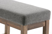 Milltown - Upholstered Ottoman Bench - R&R Furniture Gallery (Fountain Valley, CA)