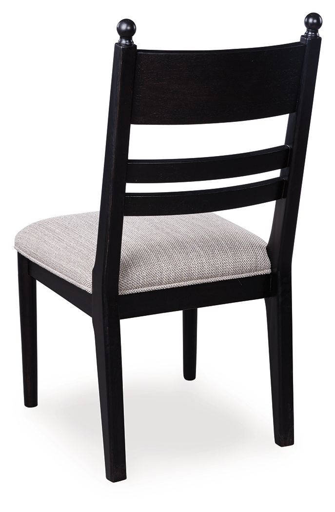 Greddinton - Dining Upholstered Side Chair (Set of 2) - R&R Furniture Gallery (Fountain Valley, CA)