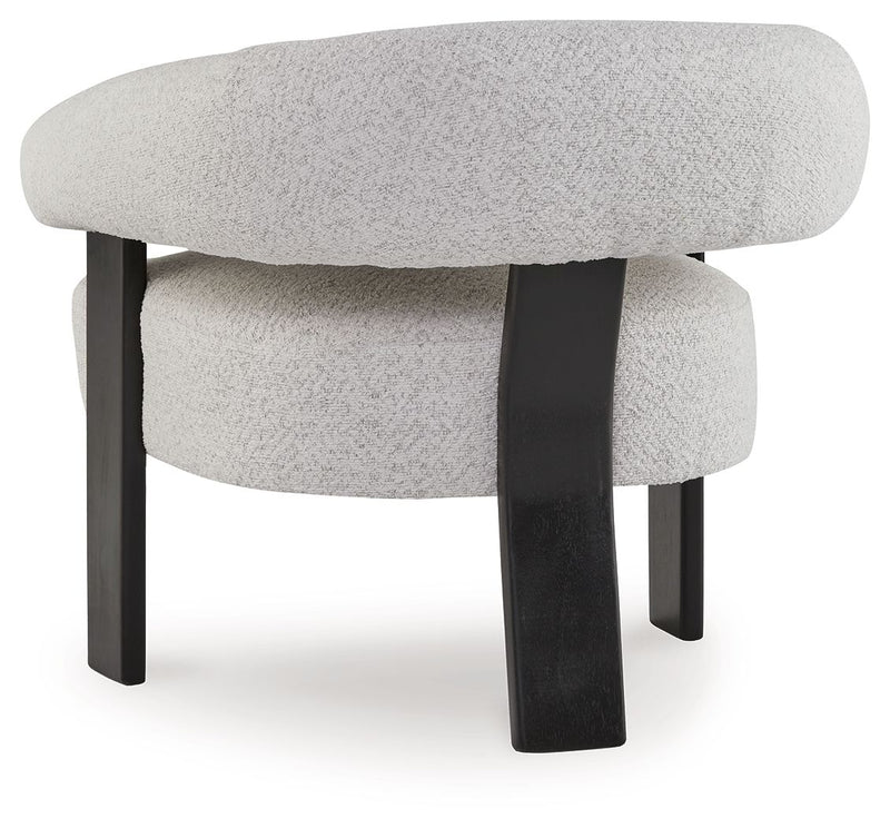 Dultish - Accent Chair - Snow - R&R Furniture Gallery (Fountain Valley, CA)