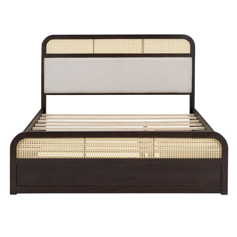 Platform Bed With Trundle And 2 Drawers - R&R Furniture Gallery (Fountain Valley, CA)