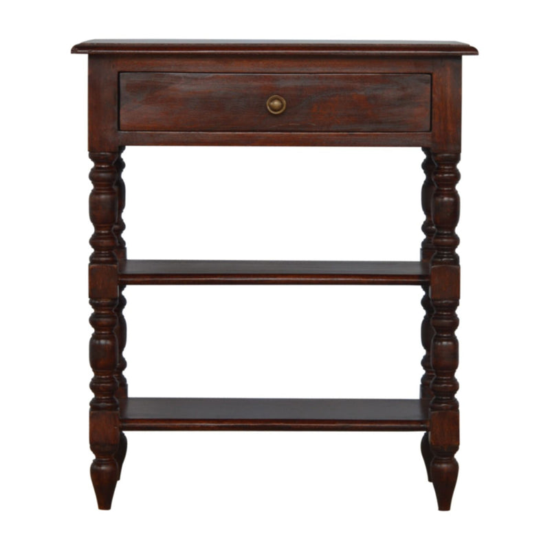 Turned Legs Side Table - R&R Furniture Gallery (Fountain Valley, CA)