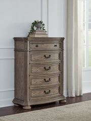 Ardenfield - Five Drawer Chest - Light Brown - R&R Furniture Gallery (Fountain Valley, CA)
