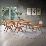 Velentina - Dining Table - Natural - R&R Furniture Gallery (Fountain Valley, CA)