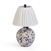 Diana - Table Lamp - Blue & White - R&R Furniture Gallery (Fountain Valley, CA)