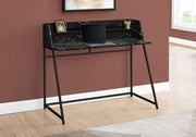 Computer Desk For Home Office, Laptop, Storage Shelves, Marble Look Contemporary & Modern - R&R Furniture Gallery (Fountain Valley, CA)