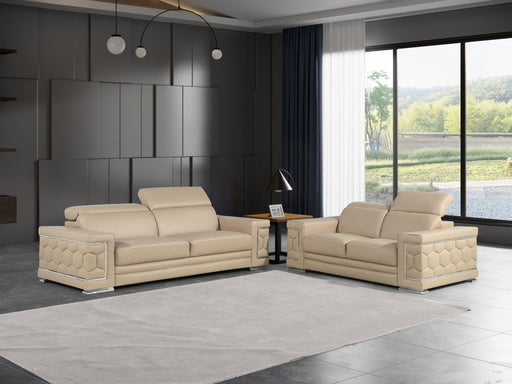 296 - Genuine Leather Living Room Set - R&R Furniture Gallery (Fountain Valley, CA)