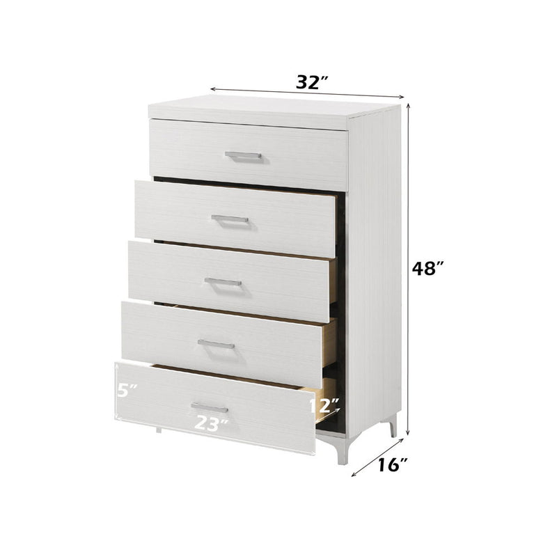 Casilda - Chest - White - R&R Furniture Gallery (Fountain Valley, CA)