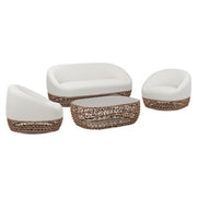 Willow - Upholstered Patio Deep Seating Sofa - R&R Furniture Gallery (Fountain Valley, CA)