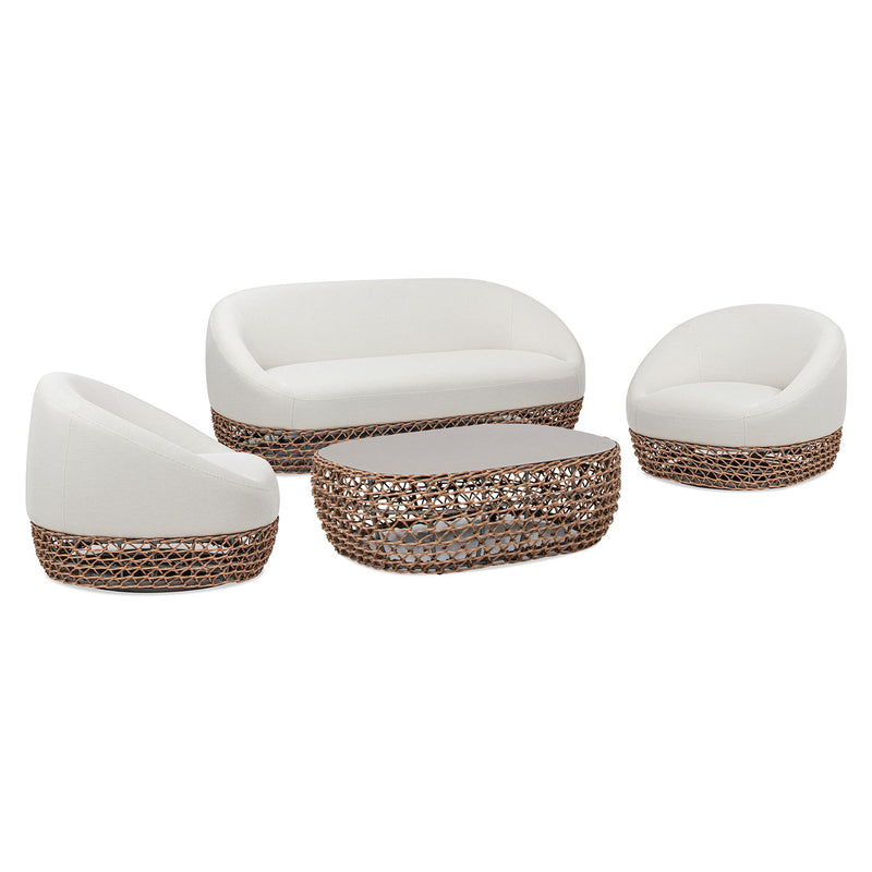 Willow - Upholstered Patio Deep Seating Sofa - R&R Furniture Gallery (Fountain Valley, CA)