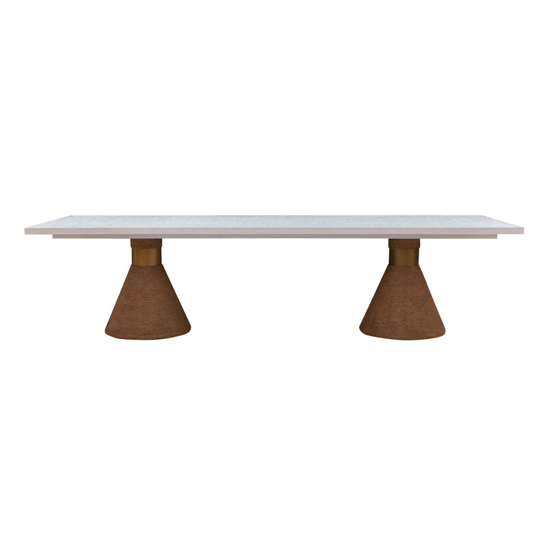 Rishi - Rope Rectangular Table - R&R Furniture Gallery (Fountain Valley, CA)