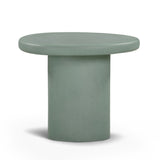 Jade - Concrete Side Table - R&R Furniture Gallery (Fountain Valley, CA)
