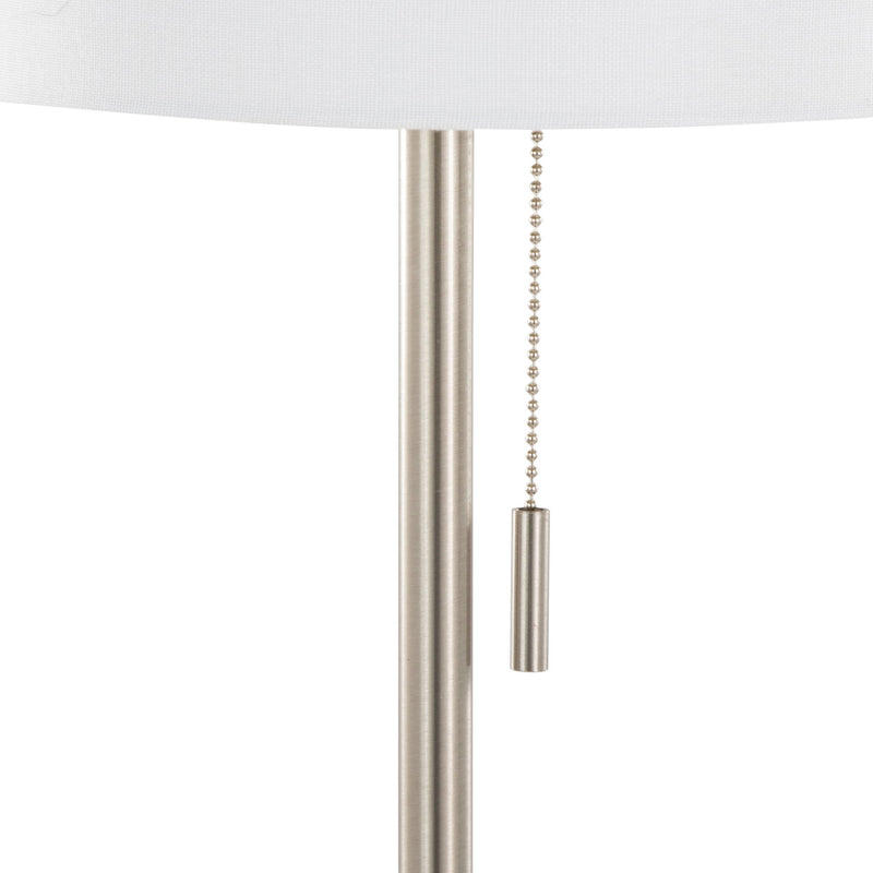 Lumi Source Bounty contemporary floor lamp with sleek modern design and a tall, minimalist silhouette.
