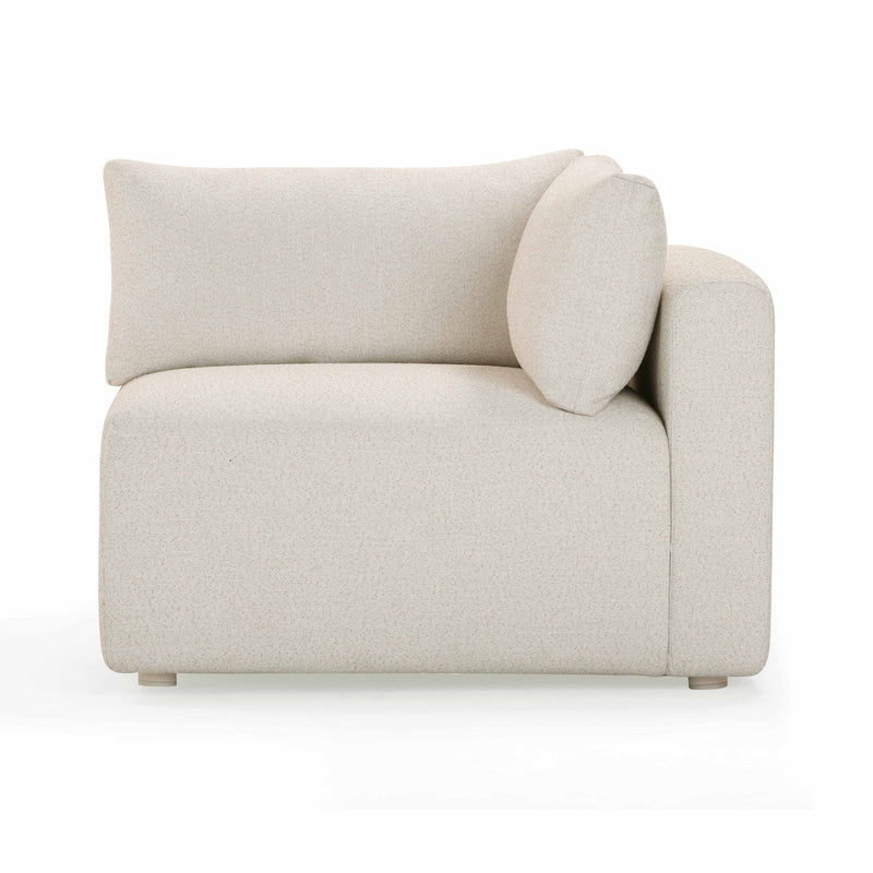 Hangover - Outdoor Modular Corner Chair - Cream - R&R Furniture Gallery (Fountain Valley, CA)
