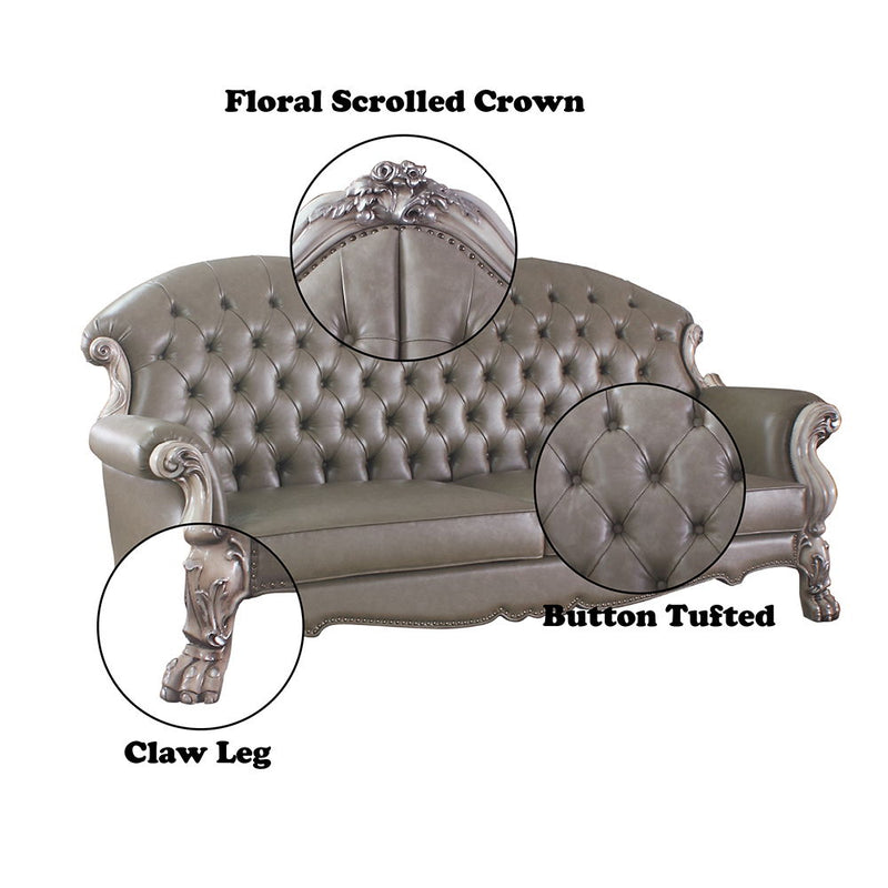 Dresden - Sofa w/5 Pillows - R&R Furniture Gallery (Fountain Valley, CA)