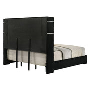 Garner - Bed With Fireplace, LED, Reading Light, Speaker, Bluetooth & USB - R&R Furniture Gallery (Fountain Valley, CA)