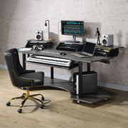 Eleazar - Music Recording Studio Desk - R&R Furniture Gallery (Fountain Valley, CA)