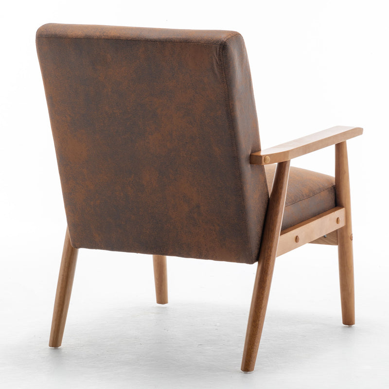 Wide Arm Chair - Light Brown - R&R Furniture Gallery (Fountain Valley, CA)