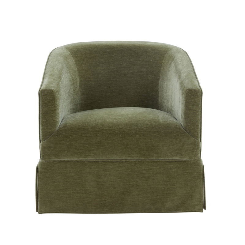 Elm - Skirted Swivel Chair - R&R Furniture Gallery (Fountain Valley, CA)